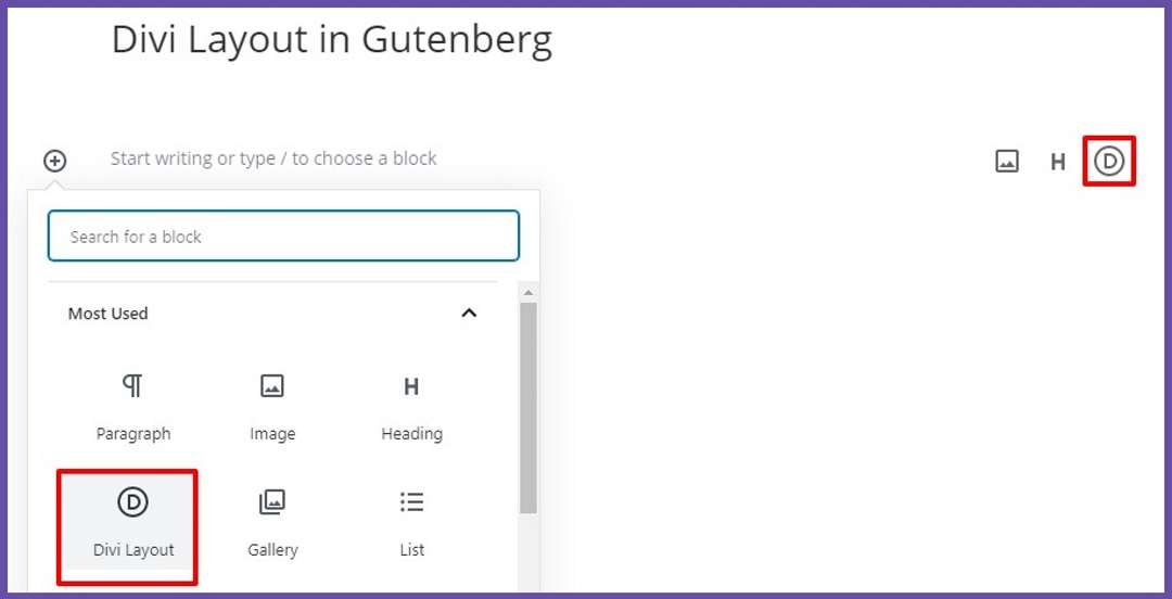 Divi Layouts in Gutenberg Are Great! Until…
