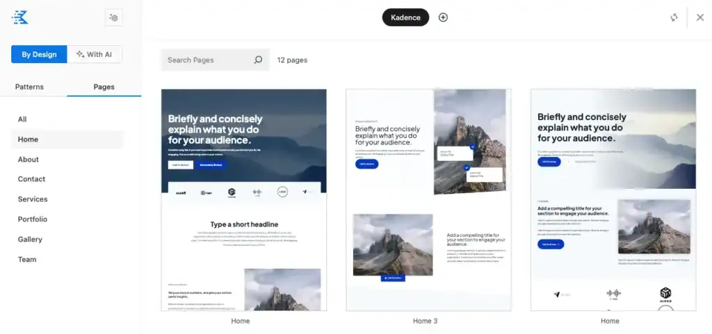 kadence wordpress theme screenshot